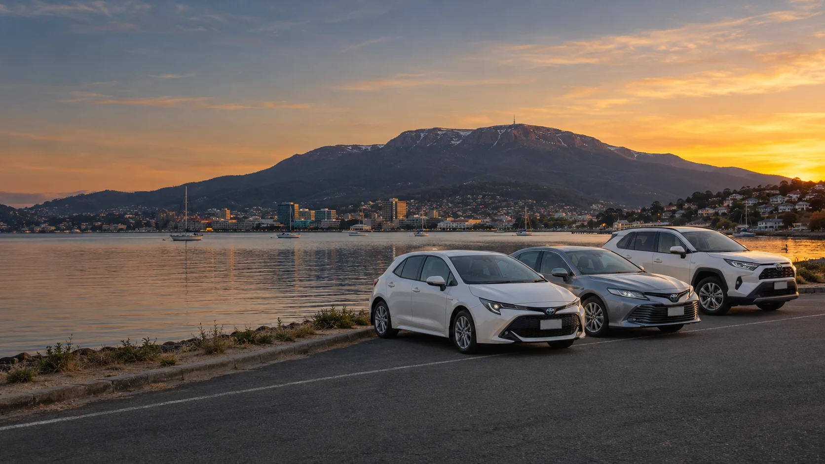 Toyota Hybrid Fleet | Dzone Car Rental Hobart